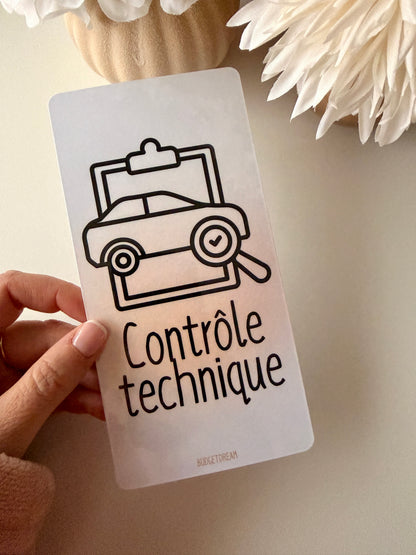 Planches de garde A6