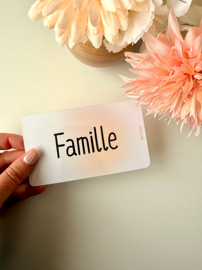 Planches de garde Simple titre - A7