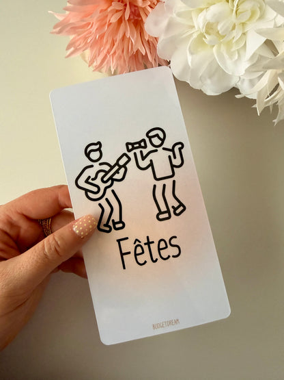 Planches de garde A6